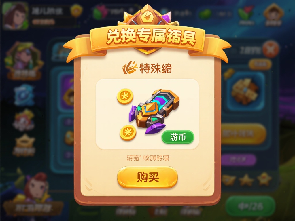兑换专属道具：在游戏中，有些特殊道具或装备需要游戏